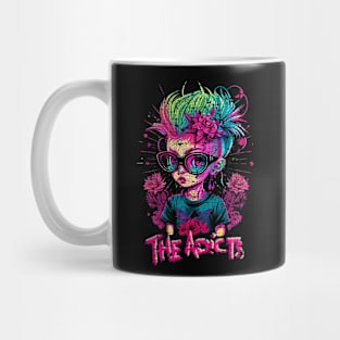 Punk Girl - The Adicts Vintage Mug